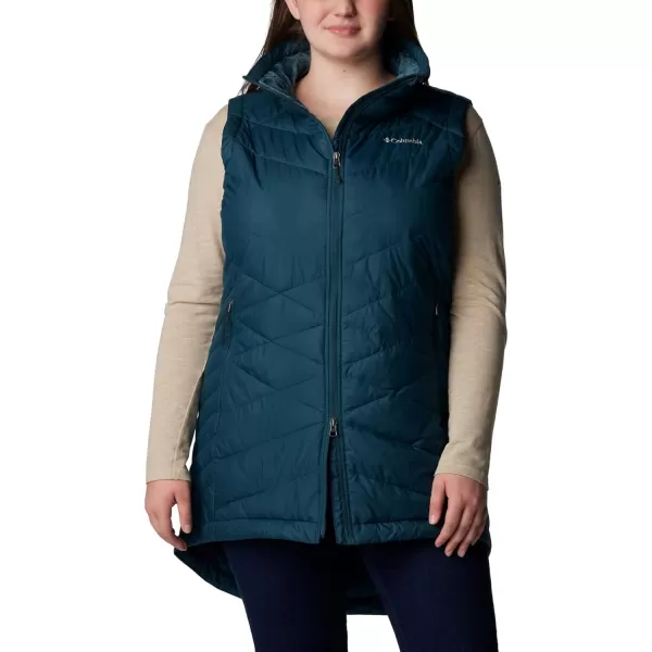 Columbia Womens Heavenly Long VestNight Wave