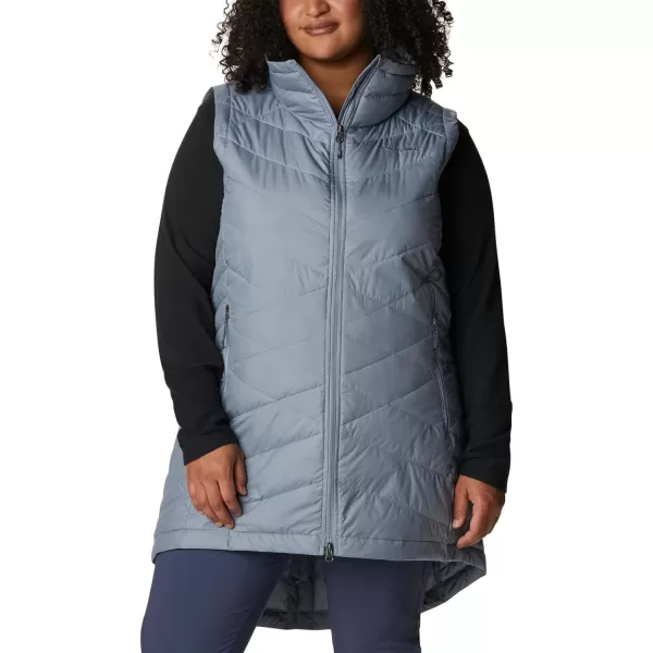 Columbia Womens Heavenly Long VestTradewinds Grey