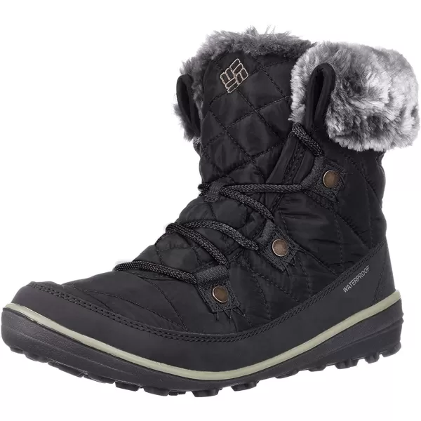 Columbia Womens Heavenly Shorty OmniHeat Snow BootBlackKettle