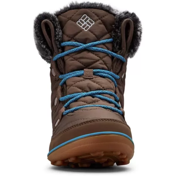 Columbia Womens Heavenly Shorty OmniHeat Snow BootEspresso Mhw Deep Ocean