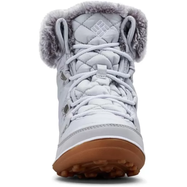 Columbia Womens Heavenly Shorty OmniHeat Snow BootGrey IceWhite