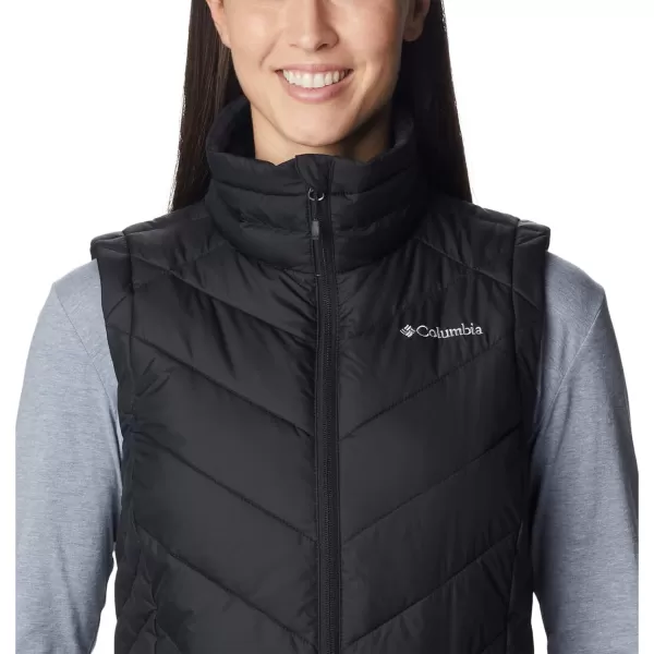 Columbia Womens Heavenly Water Resistant Insulated VestBlack