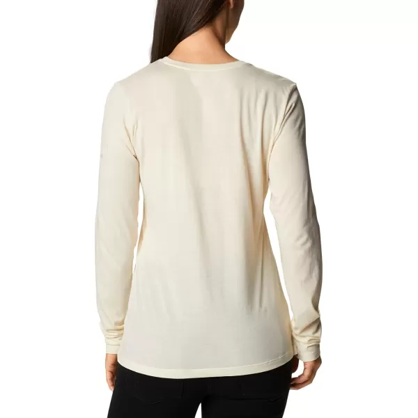 Columbia Womens Hidden Haven Ls TeeChalkDog