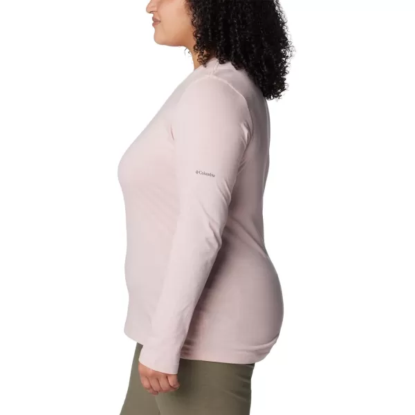Columbia Womens Hidden Haven Ls TeeDusty Pink Buggy