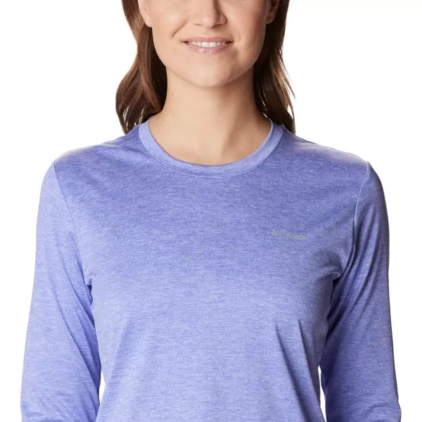 Columbia Womens Hike Long Sleeve ShirtPurple Lotus