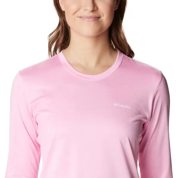 Columbia Womens Hike Long Sleeve ShirtWild Rose