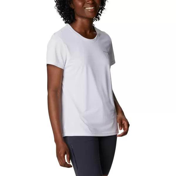 Columbia Womens Hike Short Sleeve CrewWhite