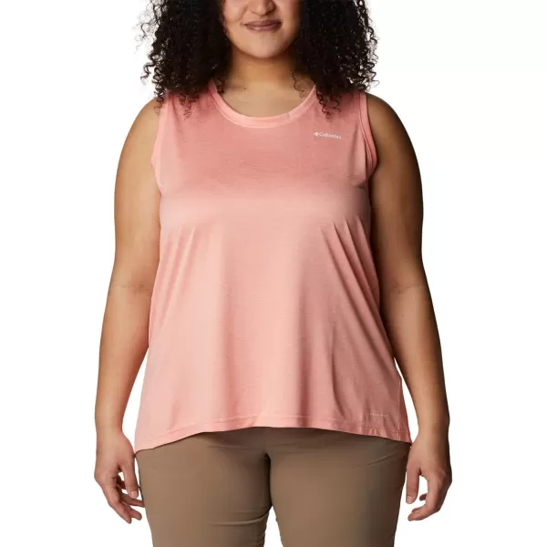 Columbia Womens Hike TankCoral Reef Heather