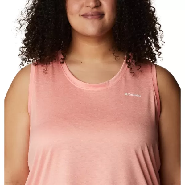 Columbia Womens Hike TankCoral Reef Heather