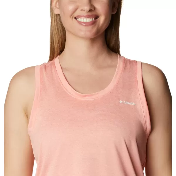 Columbia Womens Hike TankCoral Reef Heather