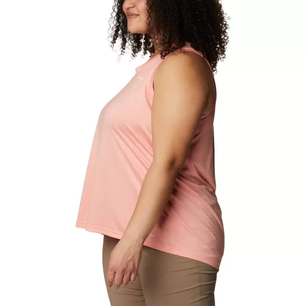Columbia Womens Hike TankCoral Reef Heather