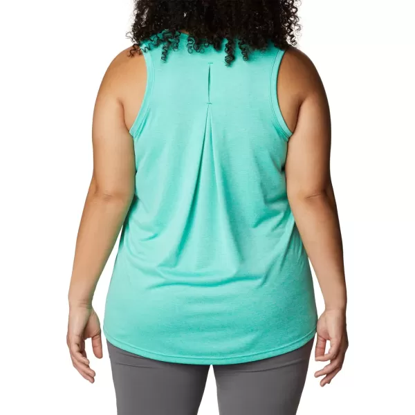 Columbia Womens Hike TankElectric Turquoise Heather