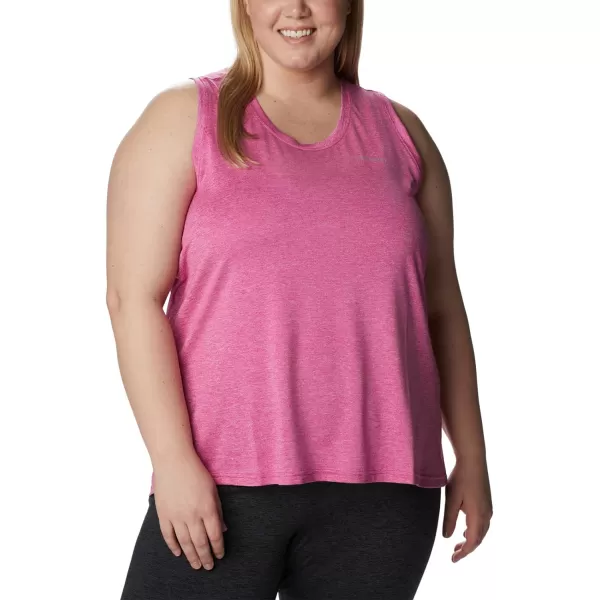 Columbia Womens Hike TankWild Fuchsia Heather