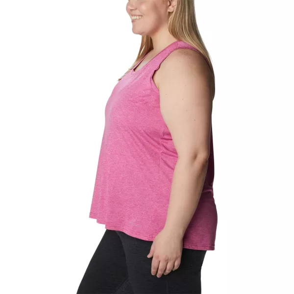 Columbia Womens Hike TankWild Fuchsia Heather