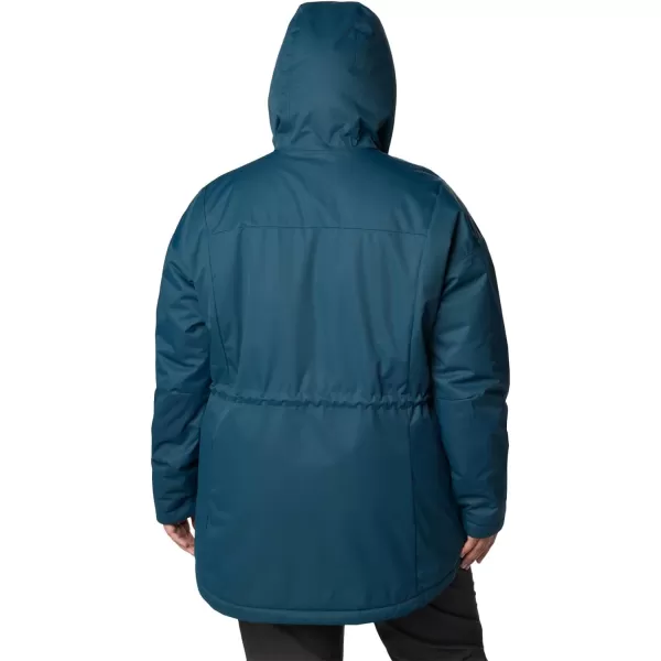 Columbia Womens Hikebound Long Insulated JacketNight Wave