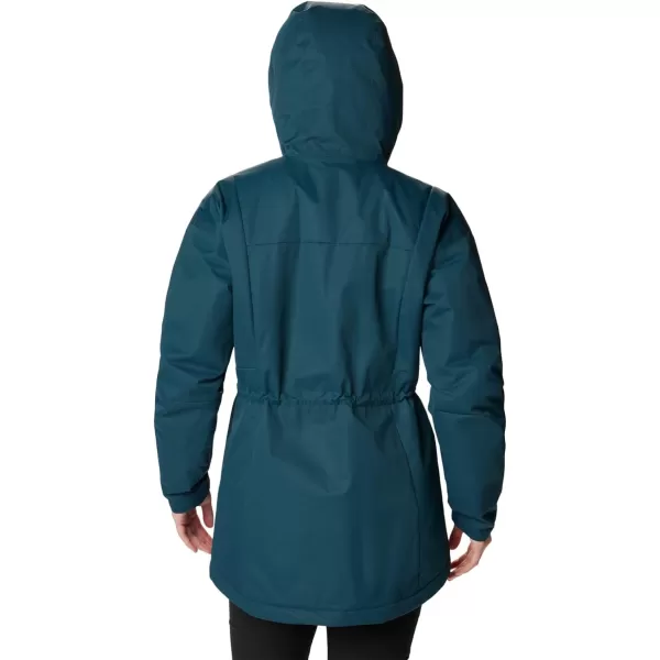 Columbia Womens Hikebound Long Insulated JacketNight Wave