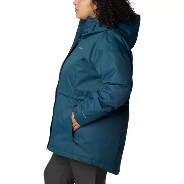 Columbia Womens Hikebound Long Insulated JacketNight Wave