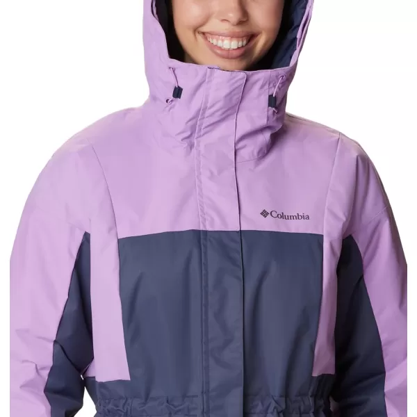 Columbia Womens Hikebound Long Insulated JacketNocturnalGumdrop