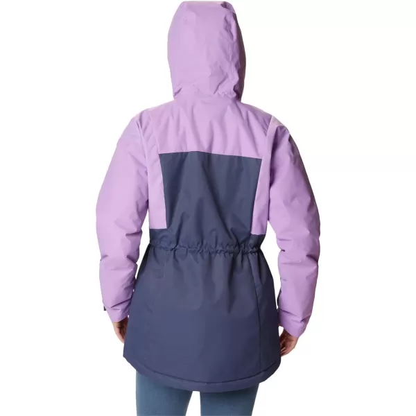 Columbia Womens Hikebound Long Insulated JacketNocturnalGumdrop