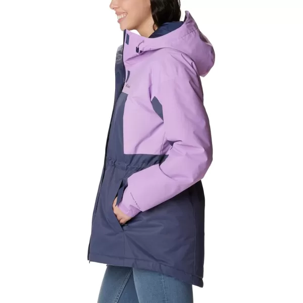 Columbia Womens Hikebound Long Insulated JacketNocturnalGumdrop