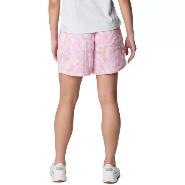 Columbia Womens Holly Hideaway Breezy ShortSalmon Rose Peonies