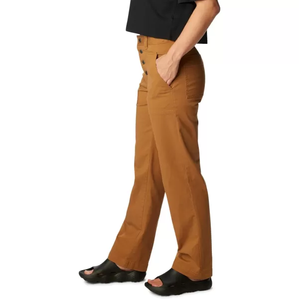 Columbia Womens Holly Hideaway Cotton PantCamel Brown