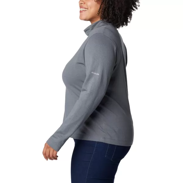 Columbia Womens Holly Hideaway Funnel Neck Long SleeveBlack