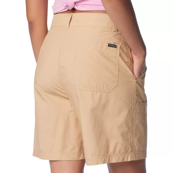 Columbia Womens Holly Hideaway Washed Out Bermuda ShortCanoe