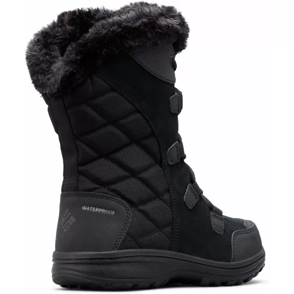 Columbia Womens Ice Maiden II Snow BootBlack Columbia Grey