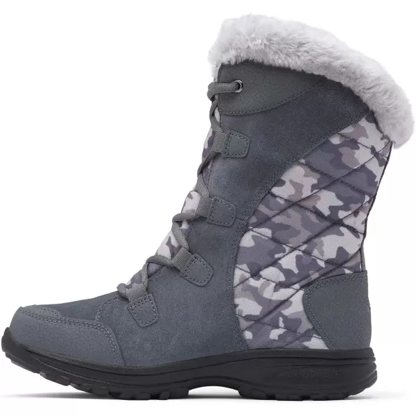 Columbia Womens Ice Maiden II Snow BootGraphite Plum Purple