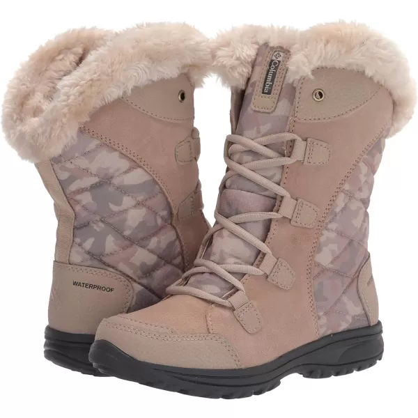 Columbia Womens Ice Maiden II Snow BootOxford Tan Ancient Fossil