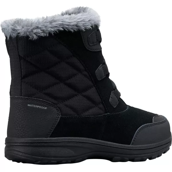 Columbia Womens Ice Maiden Shorty Snow BootBlack Columbia Grey