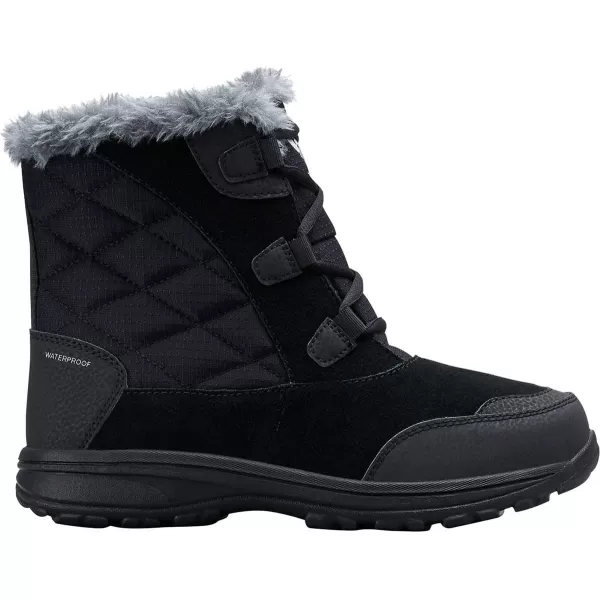 Columbia Womens Ice Maiden Shorty Snow BootBlack Columbia Grey