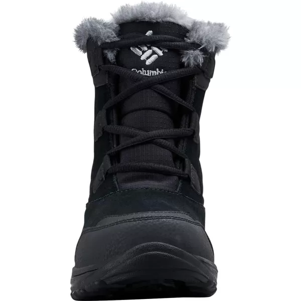 Columbia Womens Ice Maiden Shorty Snow BootBlack Columbia Grey