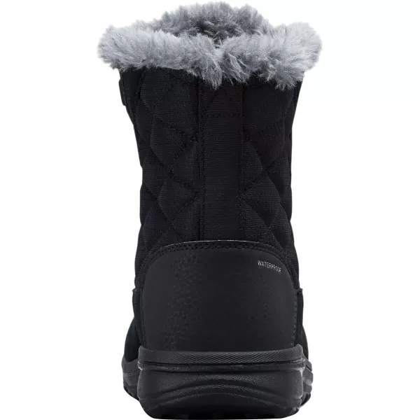 Columbia Womens Ice Maiden Shorty Snow BootBlack Columbia Grey