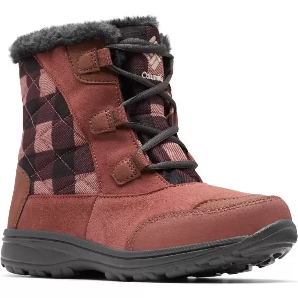 Columbia Womens Ice Maiden Shorty Snow BootCrabtree Peach Blossom