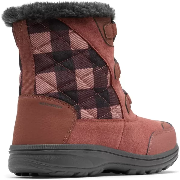 Columbia Womens Ice Maiden Shorty Snow BootCrabtree Peach Blossom