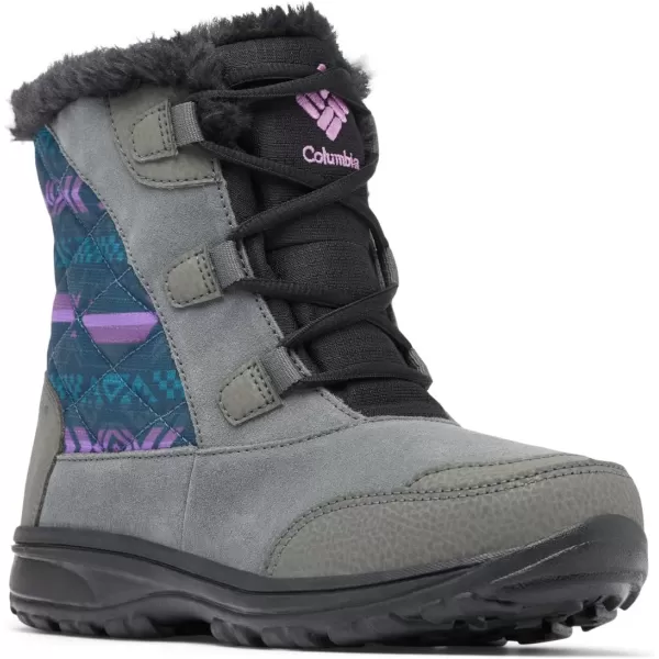 Columbia Womens Ice Maiden Shorty Snow BootGrill Dark Lavender