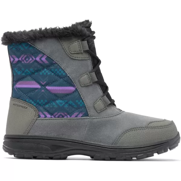 Columbia Womens Ice Maiden Shorty Snow BootGrill Dark Lavender