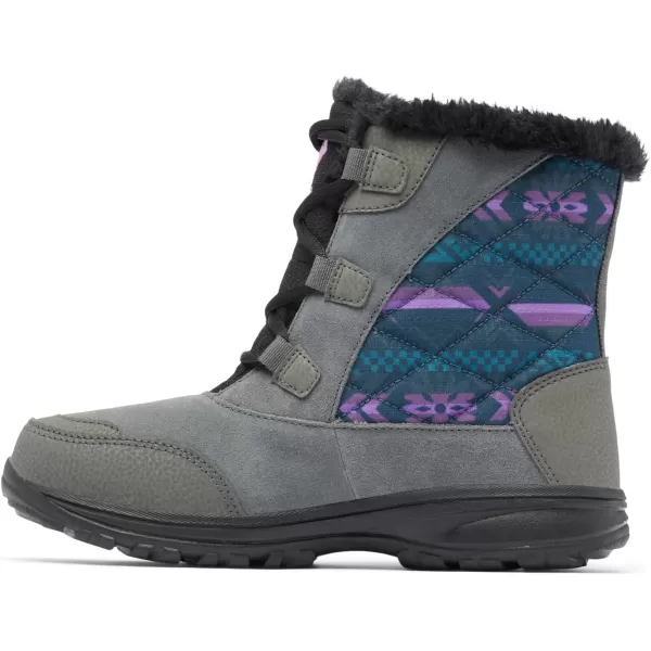 Columbia Womens Ice Maiden Shorty Snow BootGrill Dark Lavender