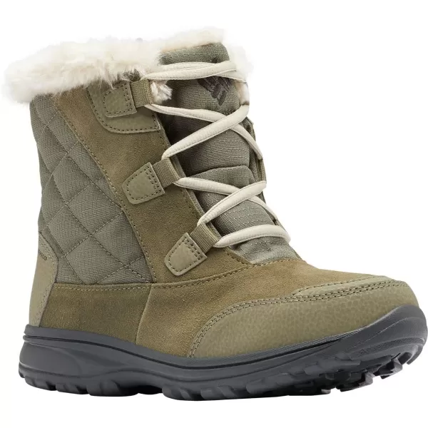 Columbia Womens Ice Maiden Shorty Snow BootStone GreenElk