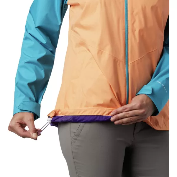 Columbia Womens Inner Limits Ii JacketBright NectarClear WaterVivid Purple