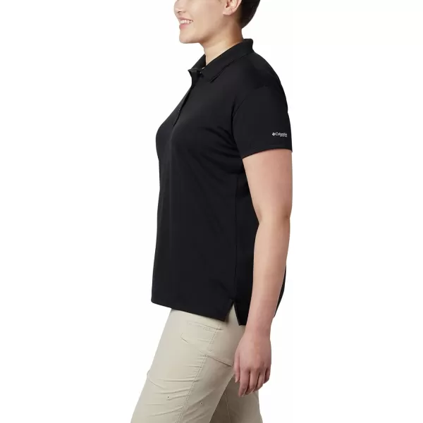 Columbia Womens Innisfree Ss PoloBlack