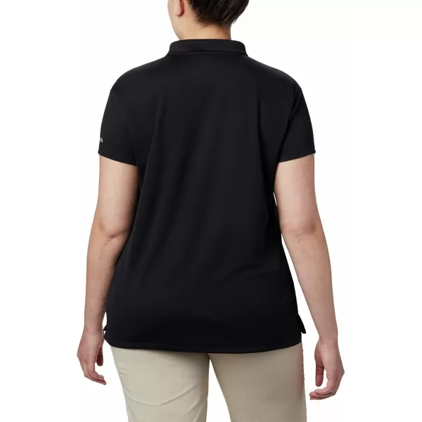 Columbia Womens Innisfree Ss PoloBlack