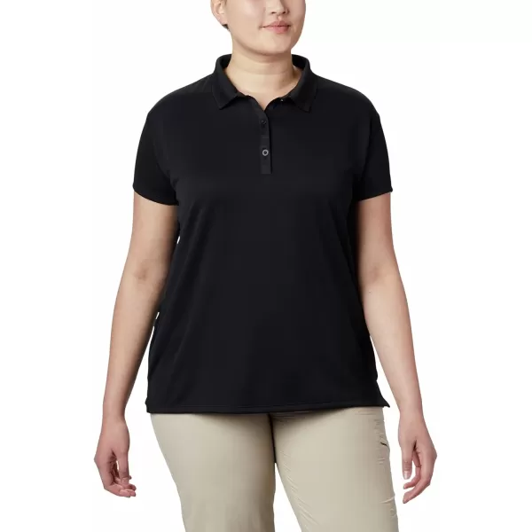 Columbia Womens Innisfree Ss PoloBlack