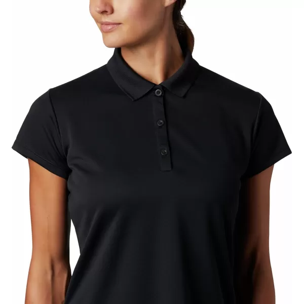 Columbia Womens Innisfree Ss PoloBlack