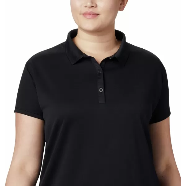 Columbia Womens Innisfree Ss PoloBlack