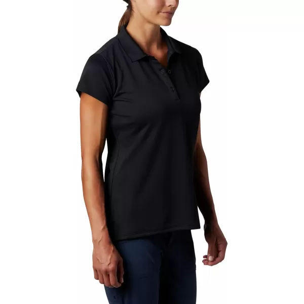 Columbia Womens Innisfree Ss PoloBlack