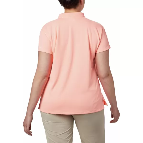 Columbia Womens Innisfree Ss PoloTiki Pink