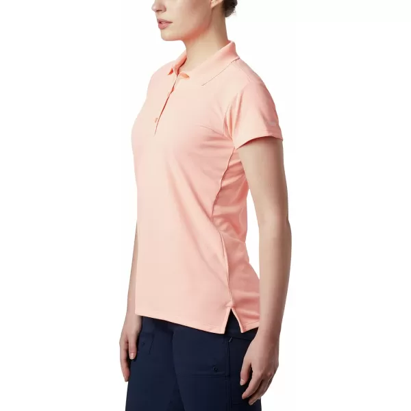 Columbia Womens Innisfree Ss PoloTiki Pink